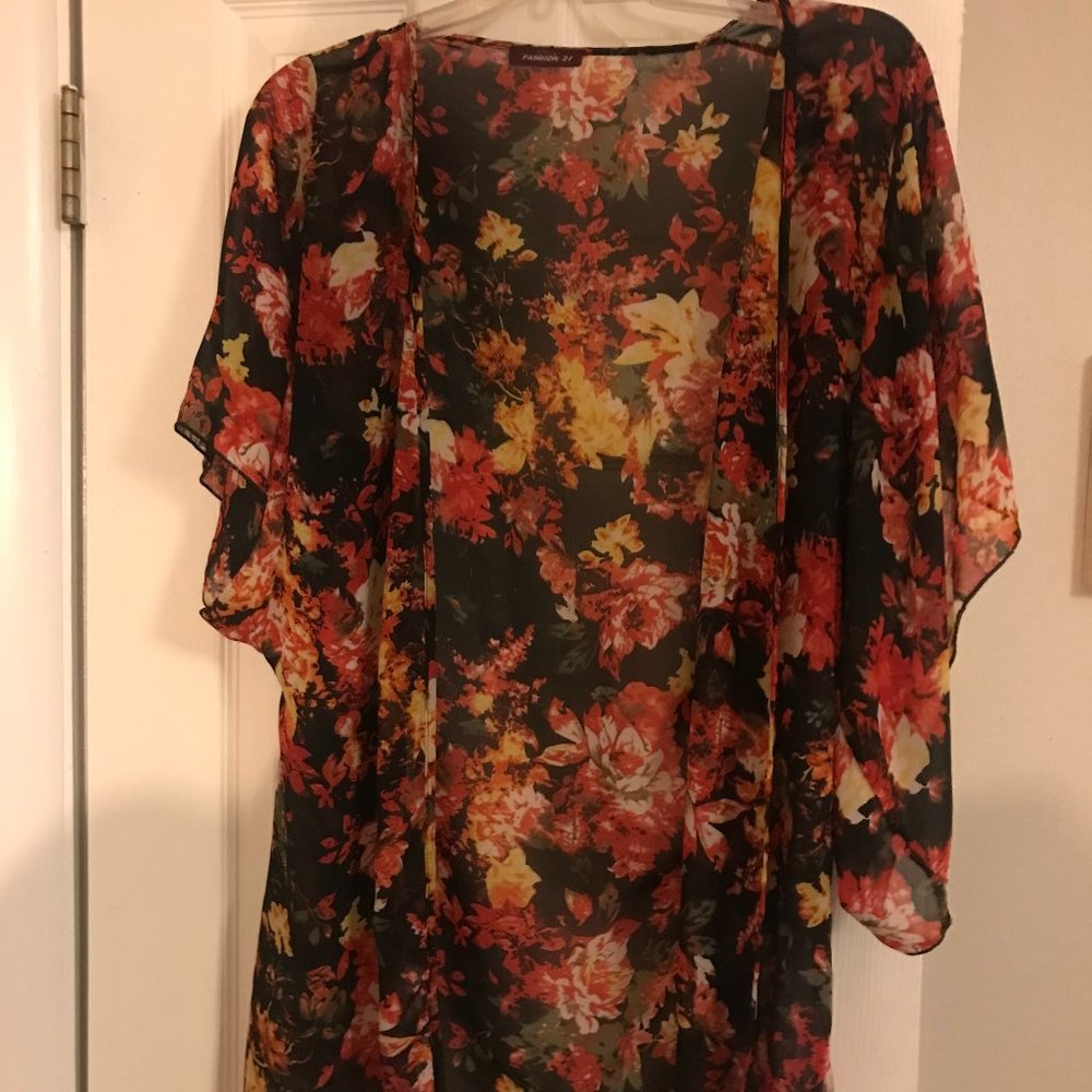 Floral Shrug